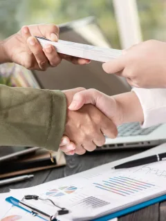 A persona getting the Requirements for a Personal Loan.