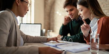 couple taking mortgage forbearance