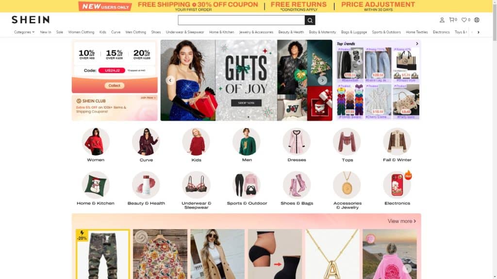 Shein Free Trial Program: Check out how to get the products